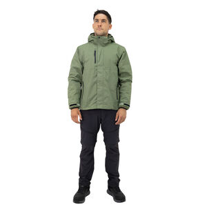 Parka Desmontable Hw Reno 3 En 1 Verde Oliva